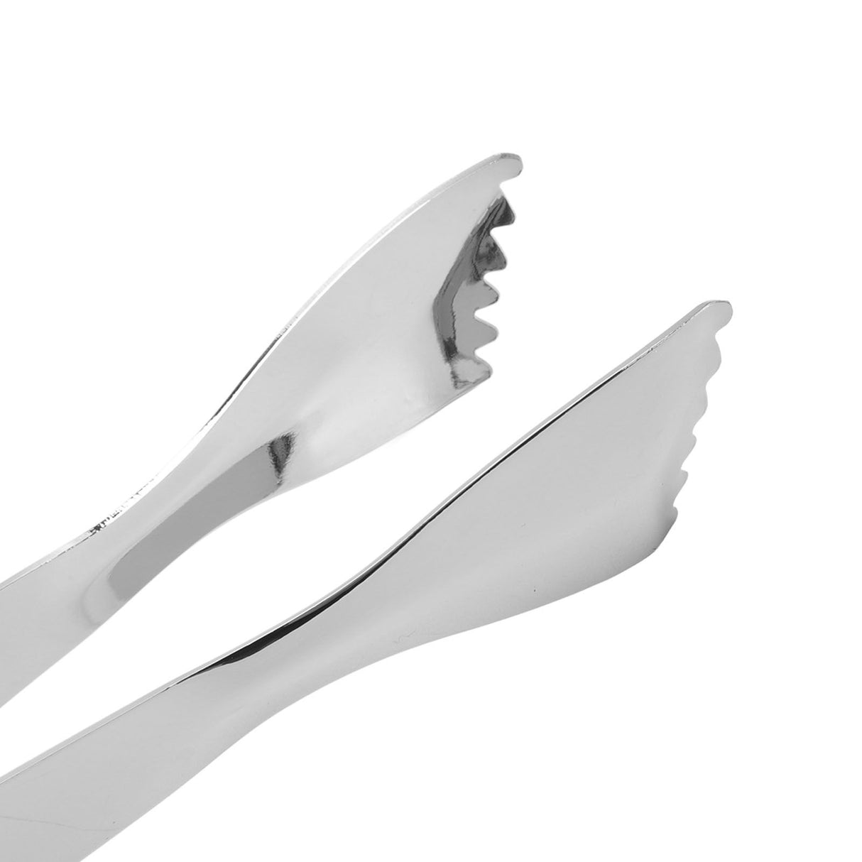 Ice Tongs Food Grade Thicken Stainless Steel Prevents Slipping Sugar Food Tweezers for Home Kitchen Bar Mirror