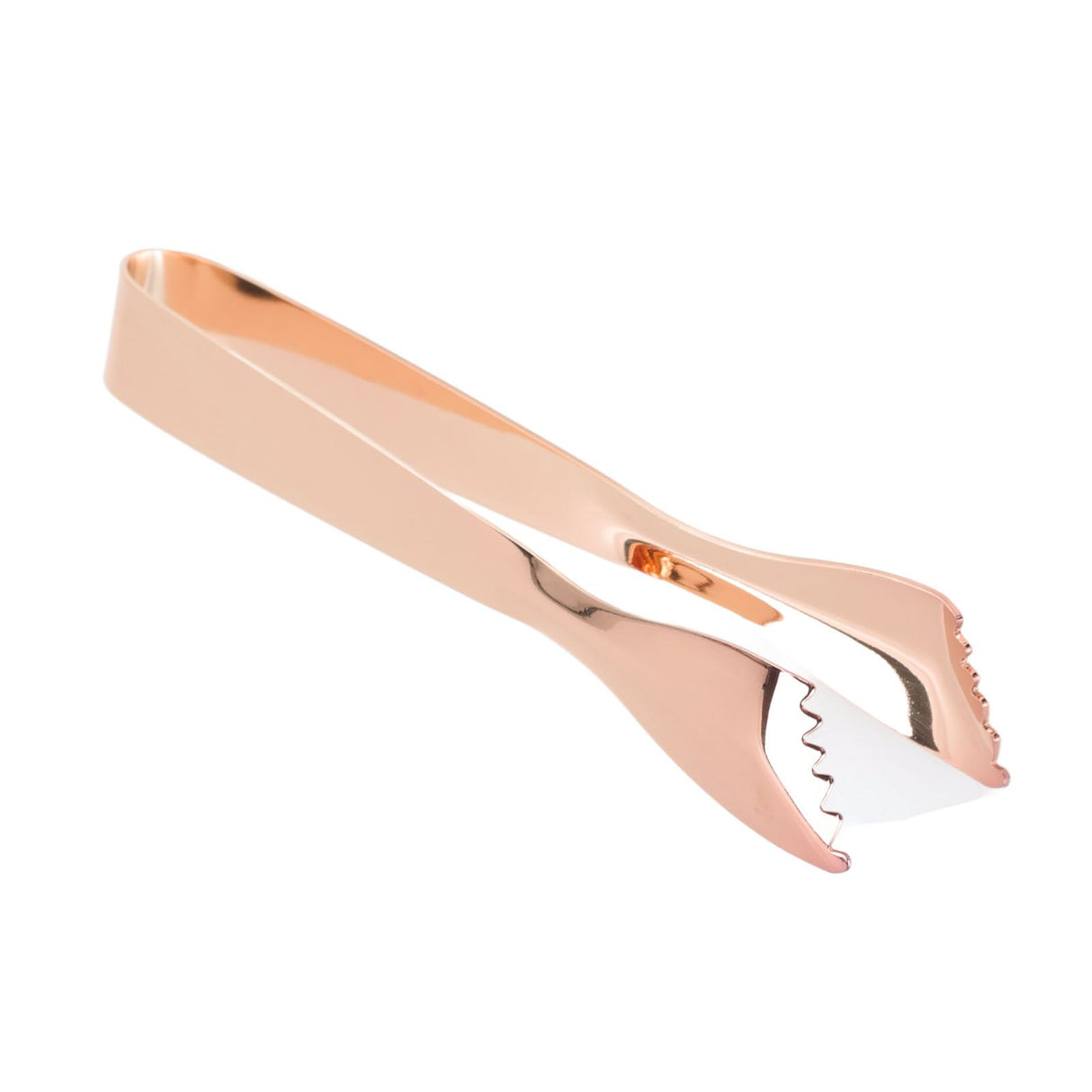 Ice Tongs Food Grade Thicken Stainless Steel Prevents Slipping Sugar Food Tweezers for Home Kitchen Bar Copper Plated