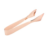 Ice Tongs Food Grade Thicken Stainless Steel Prevents Slipping Sugar Food Tweezers for Home Kitchen Bar Copper Plated