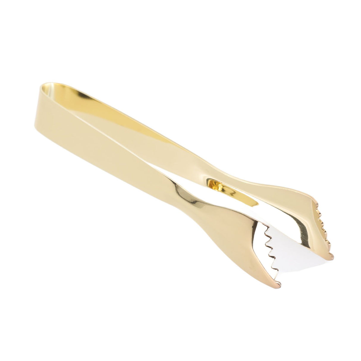 Ice Tongs Food Grade Thicken Stainless Steel Prevents Slipping Sugar Food Tweezers for Home Kitchen Bar Gold Plated
