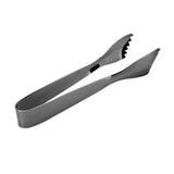Ice Tongs Food Grade Thicken Stainless Steel Prevents Slipping Sugar Food Tweezers for Home Kitchen Bar Black Plated