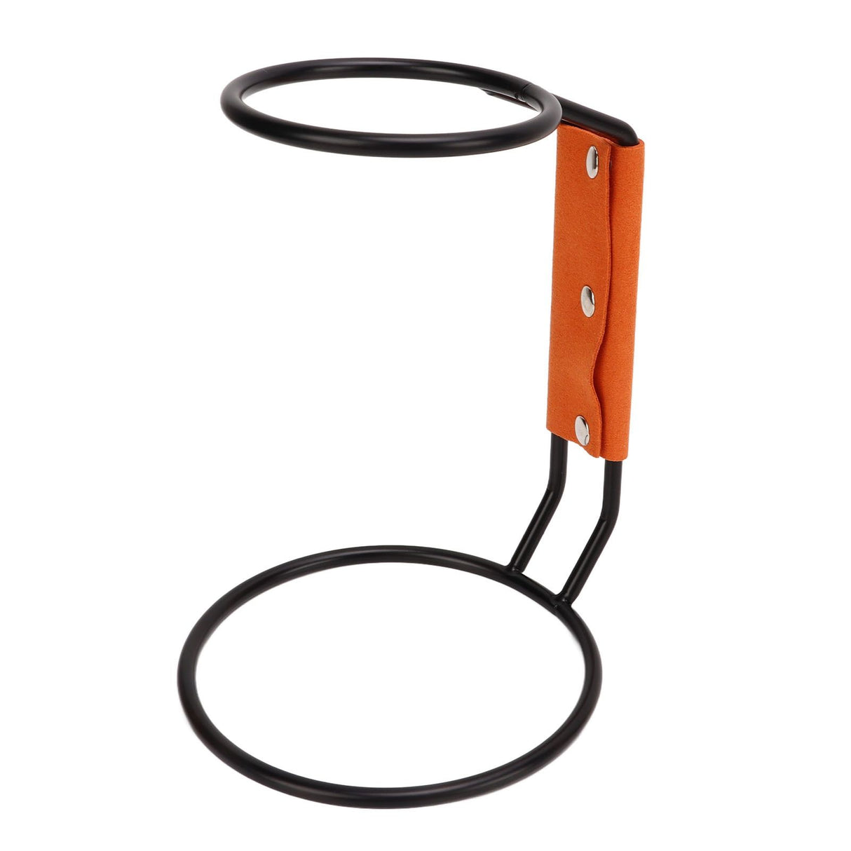 Pour Over Coffee Dripper Rack Iron Dripper Stand with Leather Handle Case for Home Coffee Shop