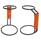 Pour Over Coffee Dripper Rack Iron Dripper Stand with Leather Handle Case for Home Coffee Shop