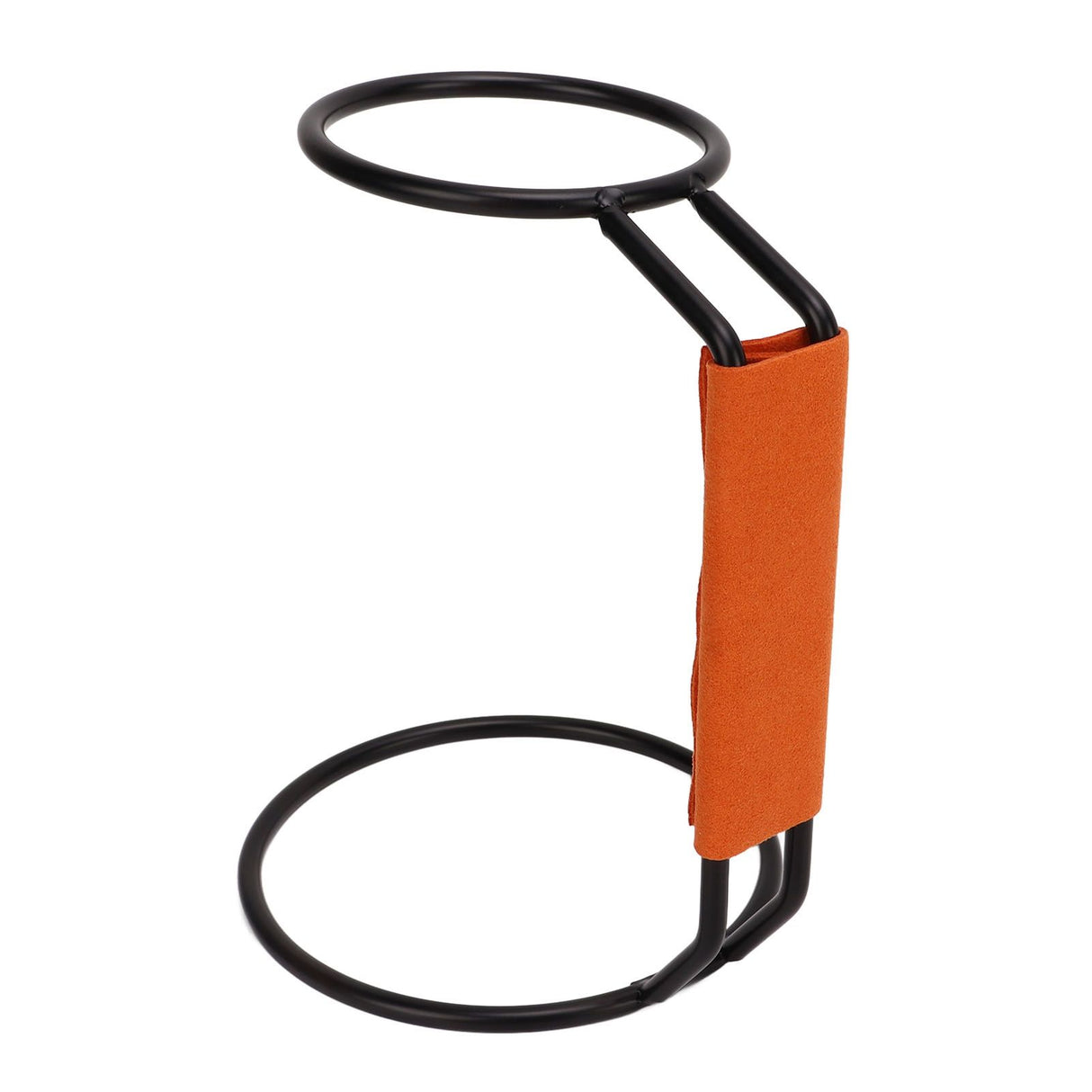Pour Over Coffee Dripper Rack Iron Dripper Stand with Leather Handle Case for Home Coffee Shop