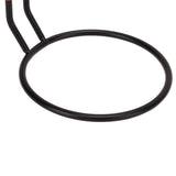 Pour Over Coffee Dripper Rack Iron Dripper Stand with Leather Handle Case for Home Coffee Shop