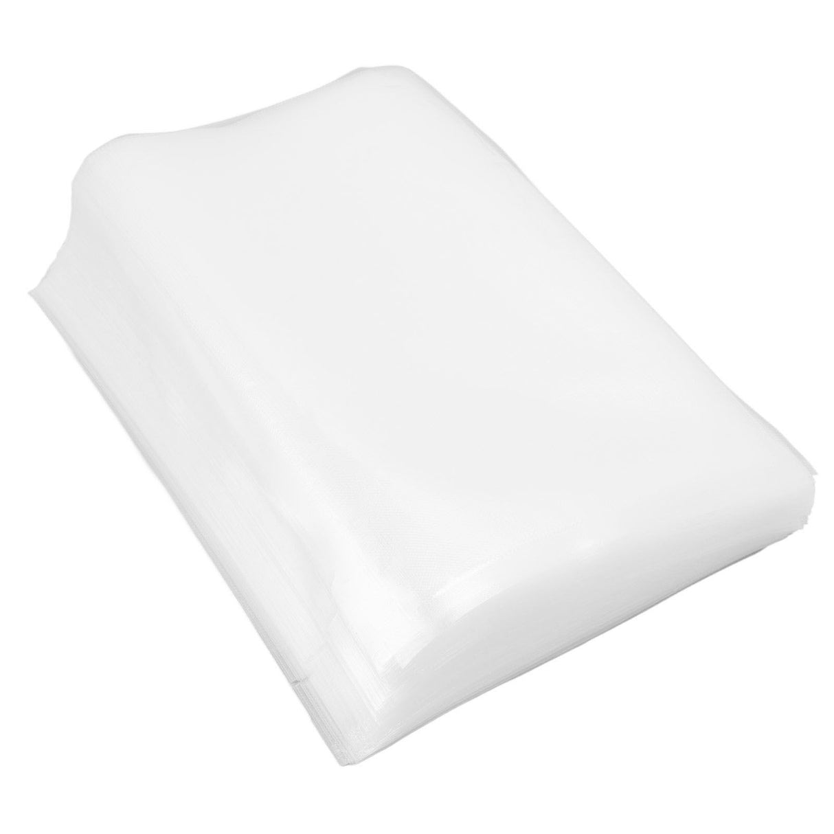 100pcs Textured Vacuum Bag Mesh Roll Food Packaging Bag Vacuum Sealer Bags for Vegetable Fruit Storage 17x25cm