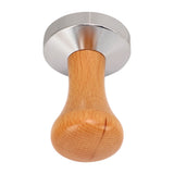 Coffee Tamper Stainless Steel Flat Bottom Tamping Tool Coffee Hand Tamper with Wooden Handle 51mm/2.0in - Extra Image