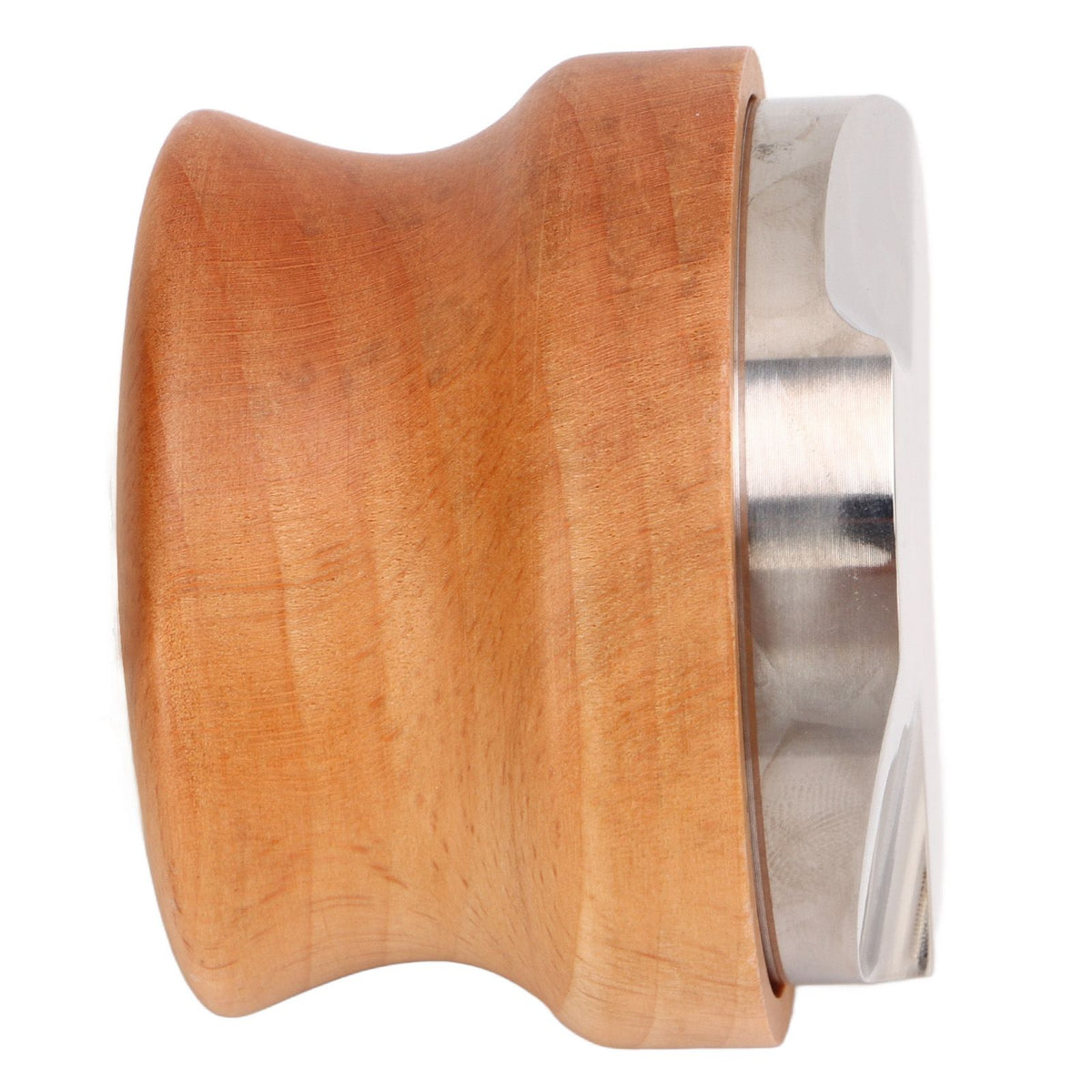 Coffee Distributor Coffee Hand Tamper Adjustable Depth Coffee Leveler Tool with Beech Handle 53mm/2.1in