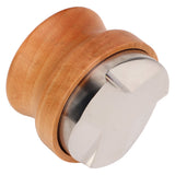 Coffee Distributor Coffee Hand Tamper Adjustable Depth Coffee Leveler Tool with Beech Handle 53mm/2.1in