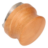 Coffee Distributor Coffee Hand Tamper Adjustable Depth Coffee Leveler Tool with Beech Handle 53mm/2.1in - Extra Image