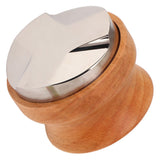 Coffee Distributor Coffee Hand Tamper Adjustable Depth Coffee Leveler Tool with Beech Handle 53mm/2.1in - Extra Image