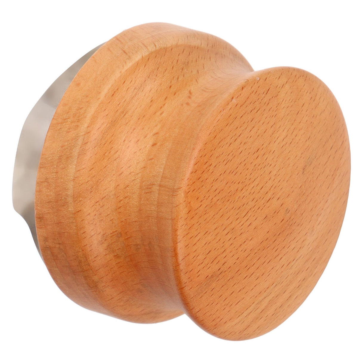 Coffee Distributor Coffee Hand Tamper Adjustable Depth Coffee Leveler Tool with Beech Handle 53mm/2.1in