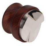 Coffee Tamping Set Wooden Handle Antiskid Coffee Tamper Distributor Station Kit for Kitchen L Base 58mm/2.3in