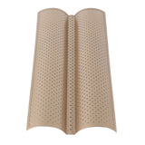 Baguette Pan 2 Slots Nonstick Food Grade Carbon Steel Perforated Design French Baguette Baking Pan for Home Baguette