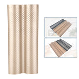 Baguette Pan 2 Slots Nonstick Food Grade Carbon Steel Perforated Design French Baguette Baking Pan for Home Baguette - Extra Image