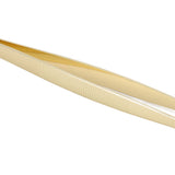 Bar Bent Tip Tweezers Stainless Steel Thicken Kitchen Culinary Tweezer Tongs for Sugar Cubes Ice Cubes Lemon Slices - Extra Image
