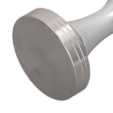 Coffee Tamper Food Grade Stainless Steel Crystal Ball Coffee Powder Hammer for Kitchen Shop Silver Pillar 53mm/2.1in - Extra Image