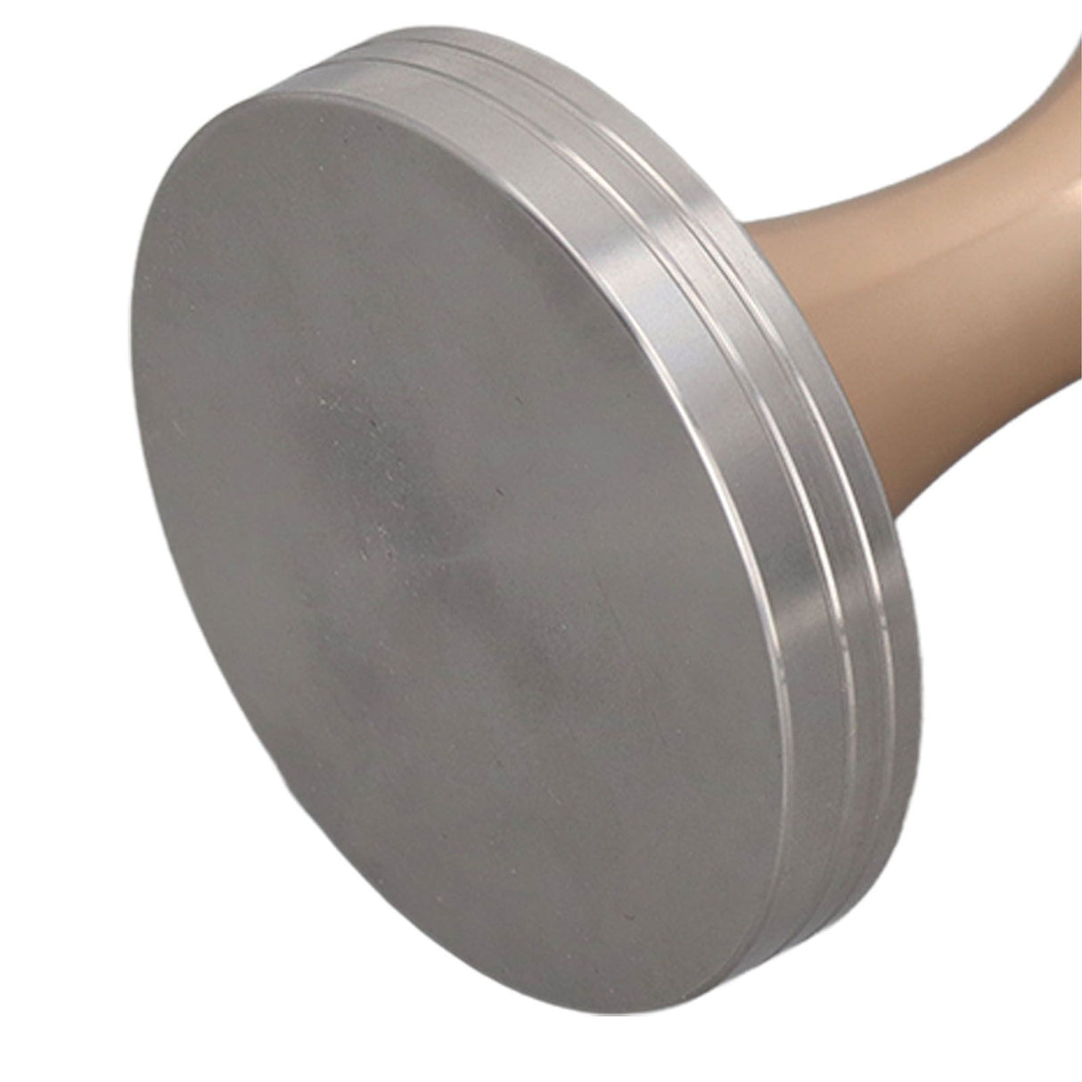 Coffee Tamper Food Grade Stainless Steel Crystal Ball Coffee Powder Hammer for Kitchen Shop Gold Pillar 58mm/2.3in