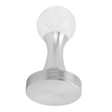Crystal Ball Coffee Powder Tamper Stainless Steel Base Coffee Press Hammer for Kitchen Cafe Silver Pillar 58mm / 2.3in - Extra Image