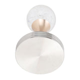 Crystal Ball Coffee Powder Tamper Stainless Steel Base Coffee Press Hammer for Kitchen Cafe Gold Pillar 53mm / 2.1in
