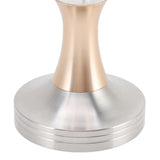 Crystal Ball Coffee Powder Tamper Stainless Steel Base Coffee Press Hammer for Kitchen Cafe Gold Pillar 53mm / 2.1in - Extra Image