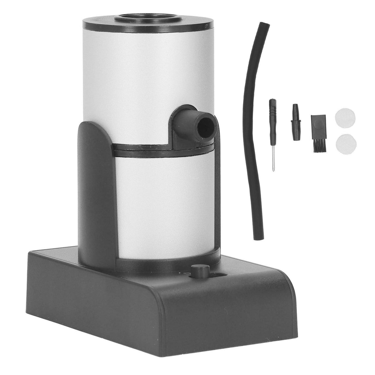 Smoker Machine Silver Handheld Compact Cocktail Meat Food Smoke Infuser for Kitchen