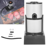 Smoker Machine Silver Handheld Compact Cocktail Meat Food Smoke Infuser for Kitchen
