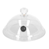 Home Smoking Dome Cover Kitchen Cooking Smoke Acrylic Hood Smoke Infuser Cloche Lid for Smoker Sprayer Plates Bowls