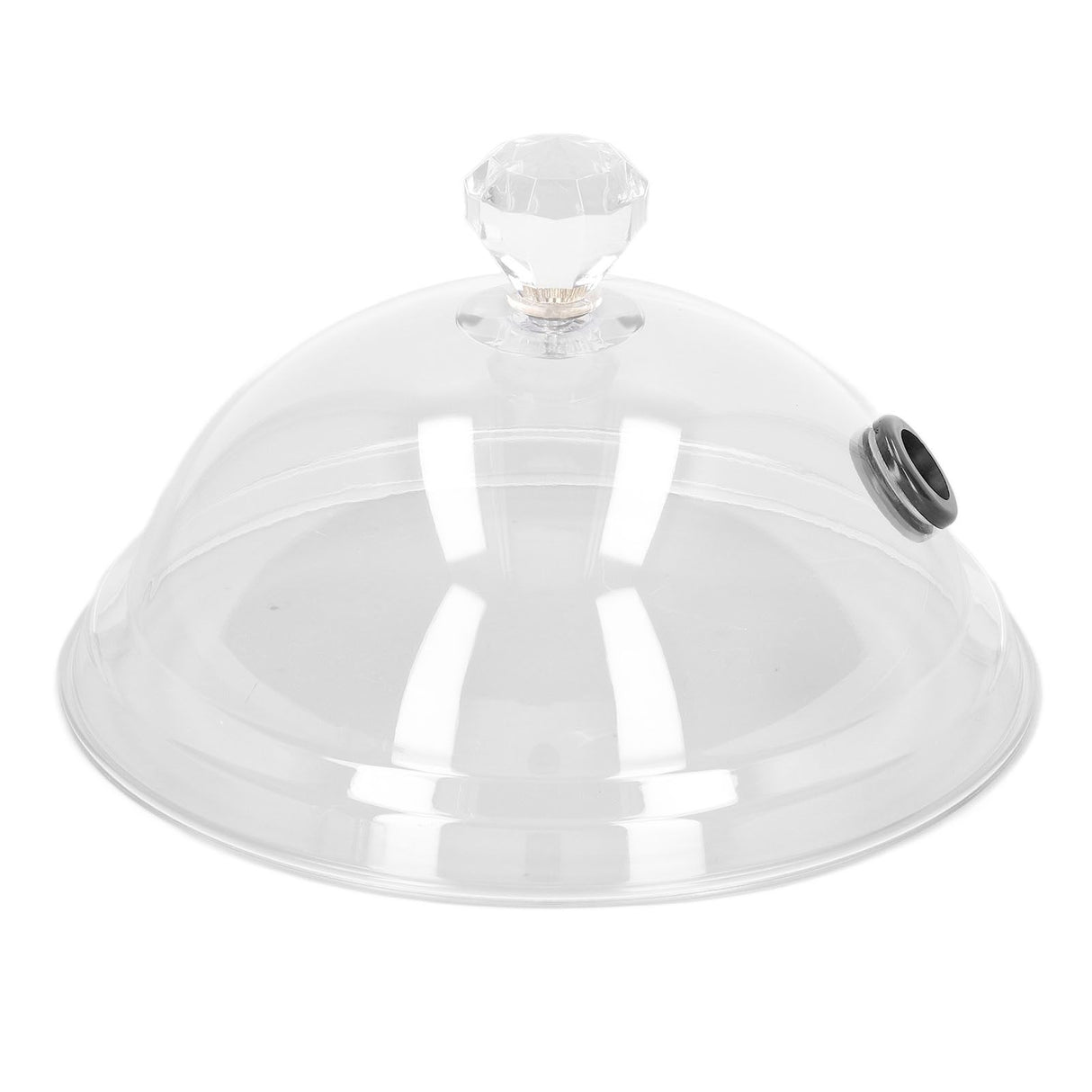 Home Smoking Dome Cover Kitchen Cooking Smoke Acrylic Hood Smoke Infuser Cloche Lid for Smoker Sprayer Plates Bowls