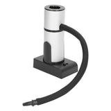Drink Cocktail Smoker Adjustable Gear Aluminum and Zinc Alloy Handheld Smoke Infuser Kit for Kitchen Silver - Low Angle