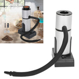 Drink Cocktail Smoker Adjustable Gear Aluminum and Zinc Alloy Handheld Smoke Infuser Kit for Kitchen Silver - Extra Image
