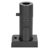 Drink Cocktail Smoker Adjustable Gear Aluminum and Zinc Alloy Handheld Smoke Infuser Kit for Kitchen Black