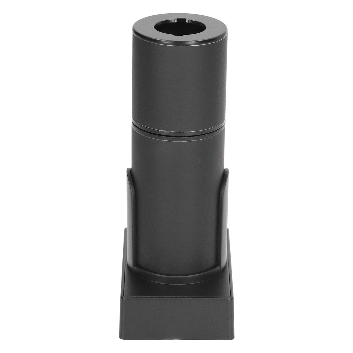 Drink Cocktail Smoker Adjustable Gear Aluminum and Zinc Alloy Handheld Smoke Infuser Kit for Kitchen Black