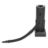 Drink Cocktail Smoker Adjustable Gear Aluminum and Zinc Alloy Handheld Smoke Infuser Kit for Kitchen Black