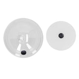Smoking Dome Cover Acrylic Transparent Molecular Cuisine Kitchen Tool with Smoking Lid for Cocktail Dessert - Front View