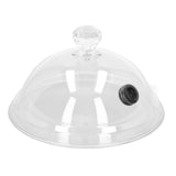 Smoking Dome Cover Acrylic Transparent Molecular Cuisine Kitchen Tool with Smoking Lid for Cocktail Dessert - Low Angle