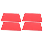 Roll Cake Mat Prevent Stick Food Grade Silicone Flexible Baking Mold Dehydrator Mat with Raised Edge for Biscuits
