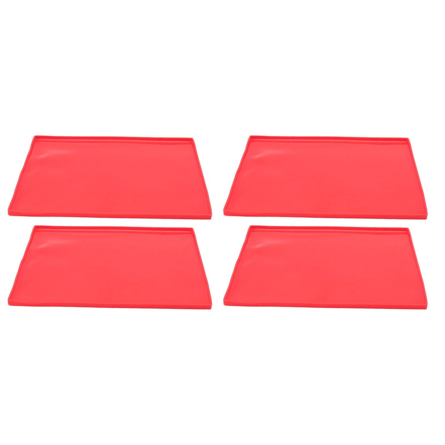 Roll Cake Mat Prevent Stick Food Grade Silicone Flexible Baking Mold Dehydrator Mat with Raised Edge for Biscuits