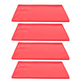 Roll Cake Mat Prevent Stick Food Grade Silicone Flexible Baking Mold Dehydrator Mat with Raised Edge for Biscuits