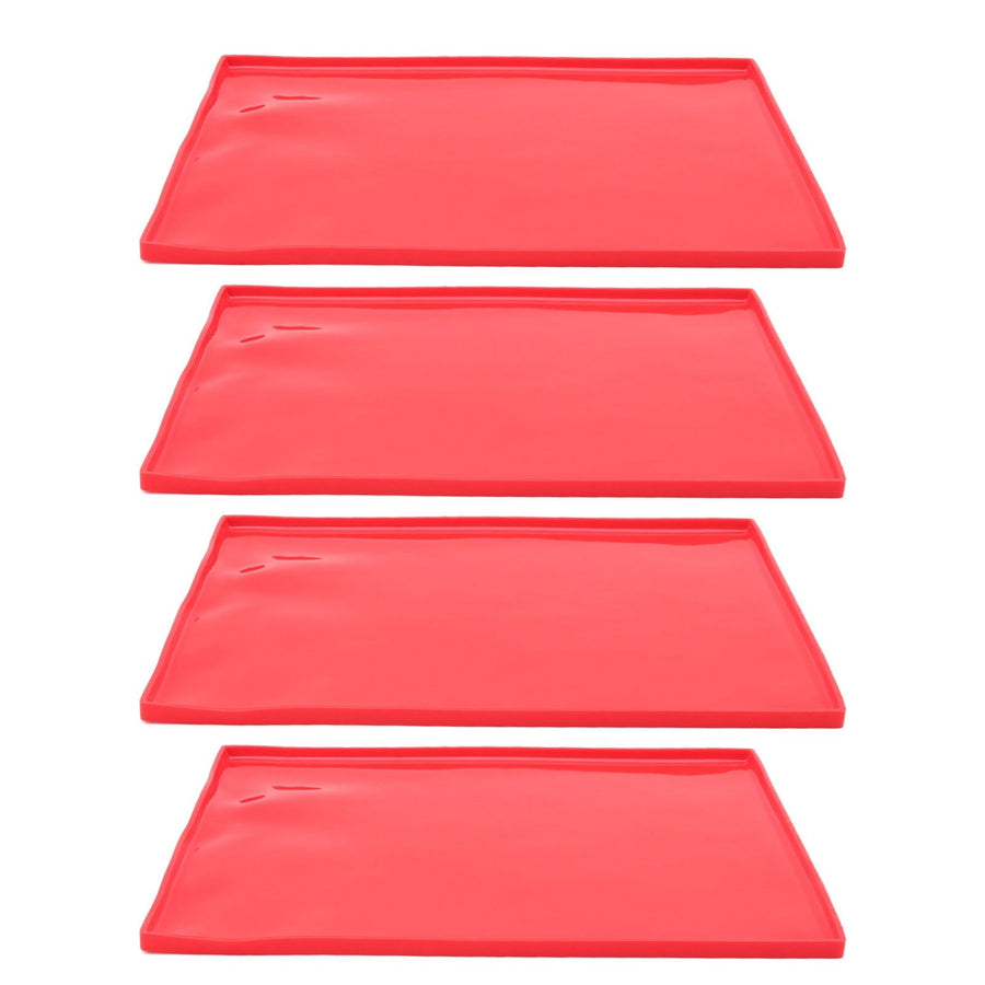 Roll Cake Mat Prevent Stick Food Grade Silicone Flexible Baking Mold Dehydrator Mat with Raised Edge for Biscuits