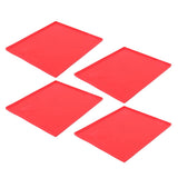 Roll Cake Mat Prevent Stick Food Grade Silicone Flexible Baking Mold Dehydrator Mat with Raised Edge for Biscuits