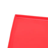 Roll Cake Mat Prevent Stick Food Grade Silicone Flexible Baking Mold Dehydrator Mat with Raised Edge for Biscuits