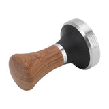 Coffee Tamper Stainless Steel Flat Bottom Coffee Hand Tamping Tool with Wooden Handle 51mm/2.0in - Extra Image