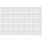 40PCS Coffee Aluminum Foils Lids Reusable Coffee Capsule Foil Sealing Stickers for Home Cafe