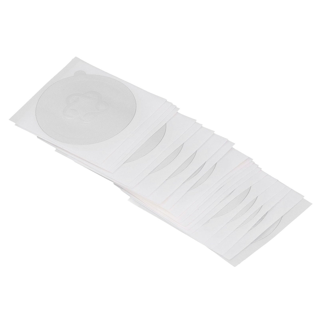 40PCS Coffee Aluminum Foils Lids Reusable Coffee Capsule Foil Sealing Stickers for Home Cafe