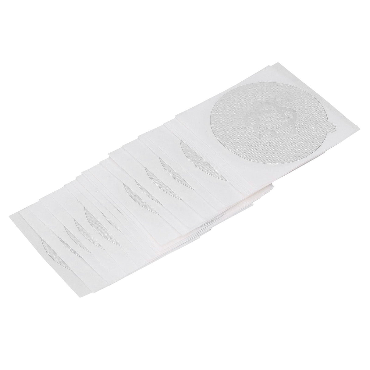 40PCS Coffee Aluminum Foils Lids Reusable Coffee Capsule Foil Sealing Stickers for Home Cafe