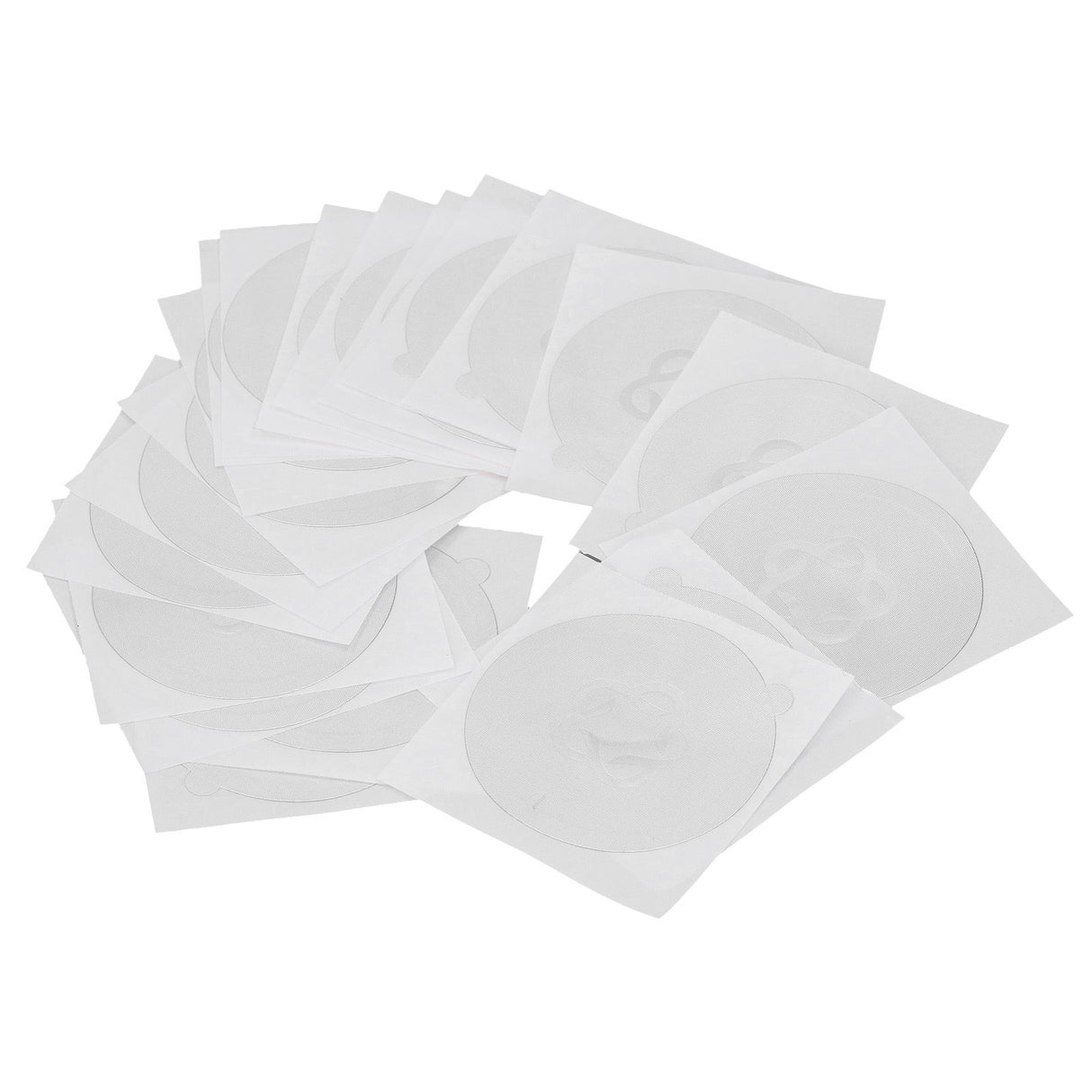 40PCS Coffee Aluminum Foils Lids Reusable Coffee Capsule Foil Sealing Stickers for Home Cafe