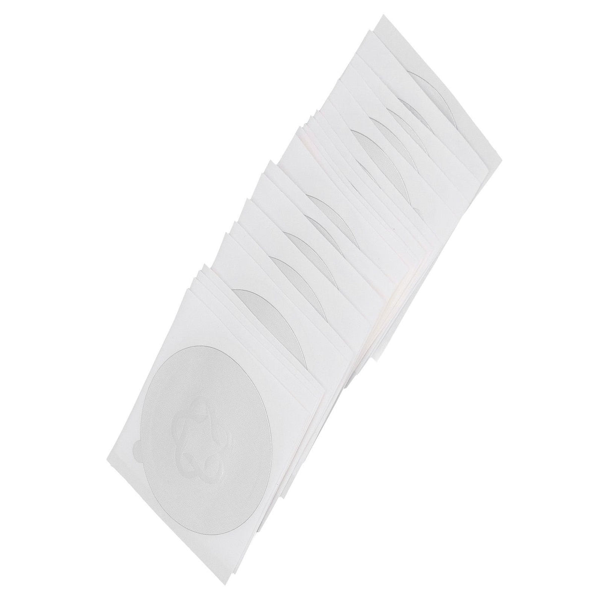 40PCS Coffee Aluminum Foils Lids Reusable Coffee Capsule Foil Sealing Stickers for Home Cafe