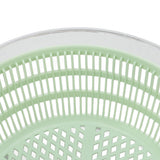 4L Vegetable Dryer PP Salad Spinner Multifunction Salad Drainer Bowl for Home Kitchen Green