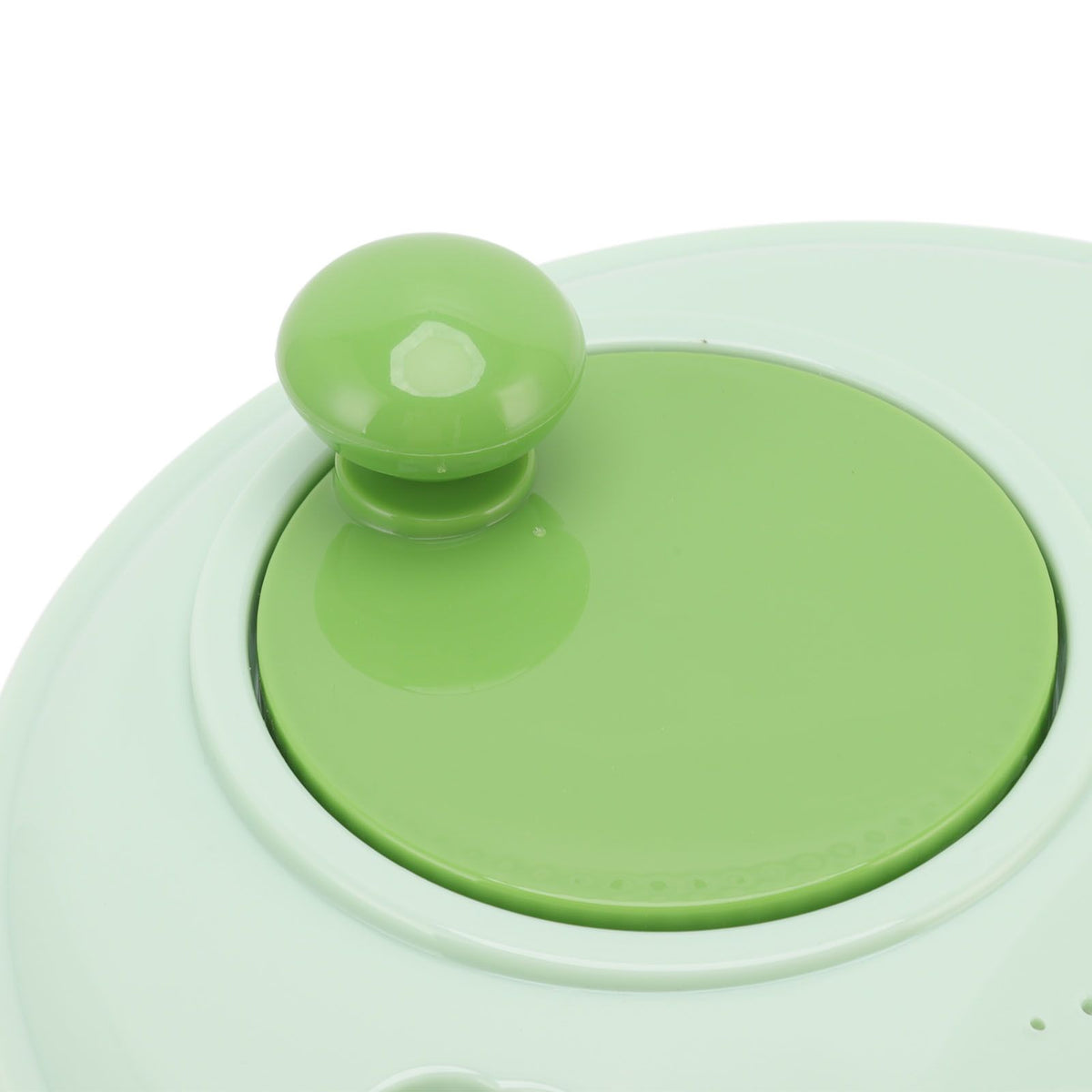 4L Vegetable Dryer PP Salad Spinner Multifunction Salad Drainer Bowl for Home Kitchen Green